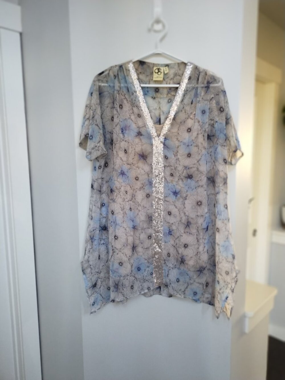 One September short sleeve oversized tunic
